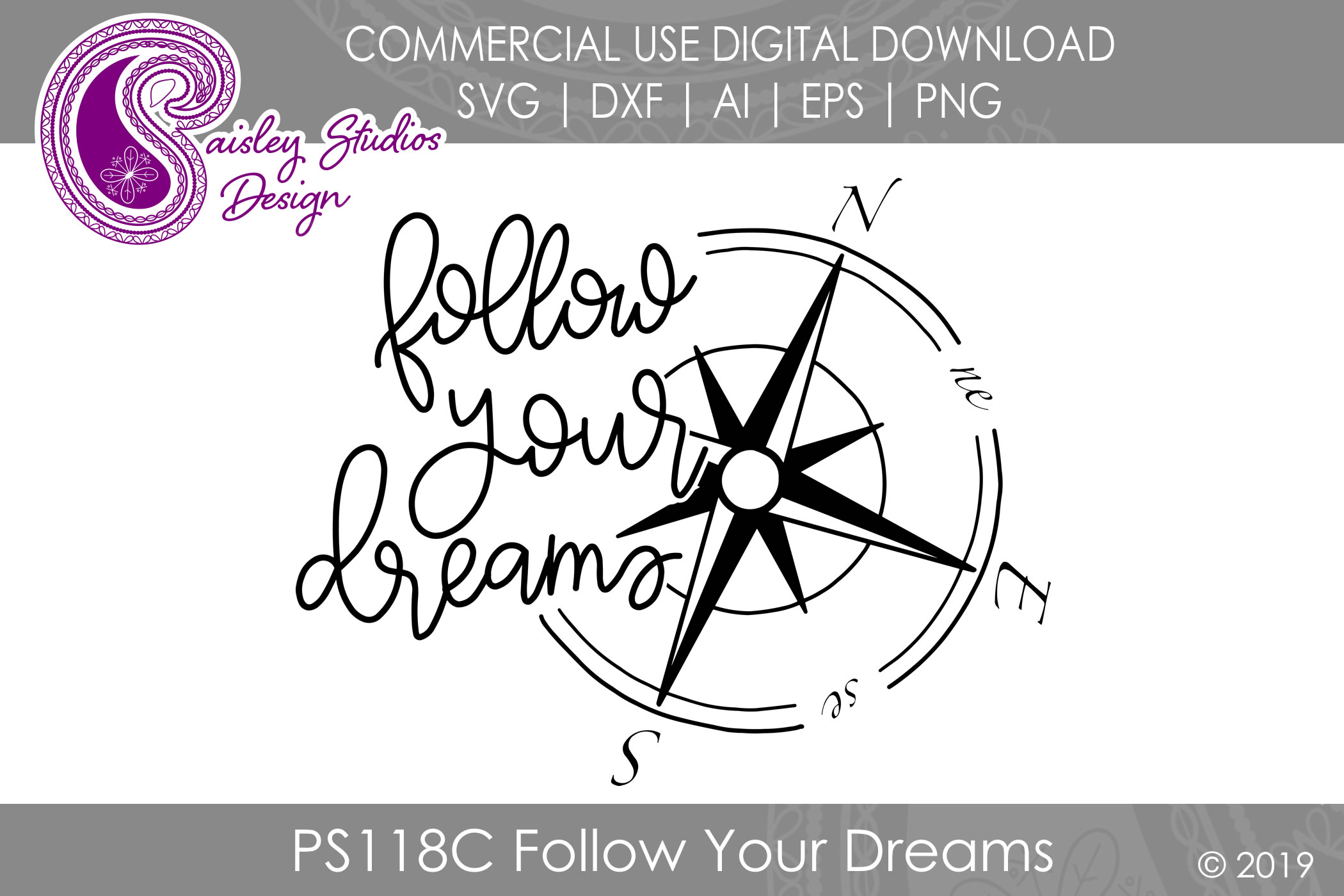 Download Follow Your Dreams SVG DXF Ai EPS PNG