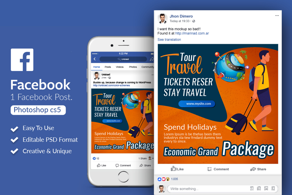 Travel Agency Facebook Ads
