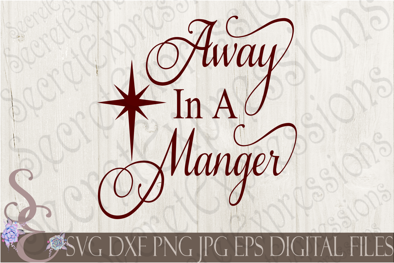 Religious Christmas SVG Bundle 8 Designs (135706) | SVGs ...