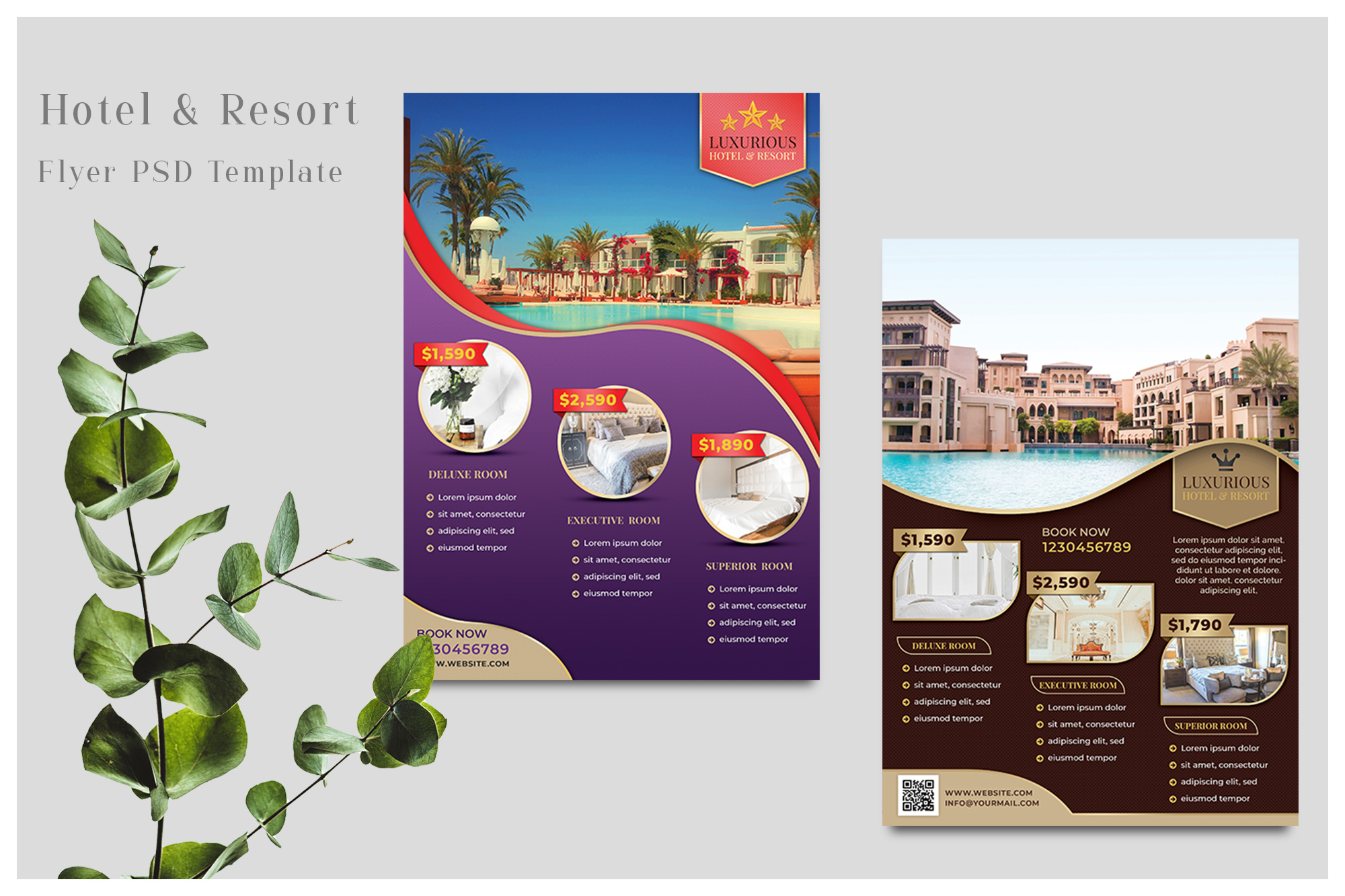 Hotel Flyer Templates