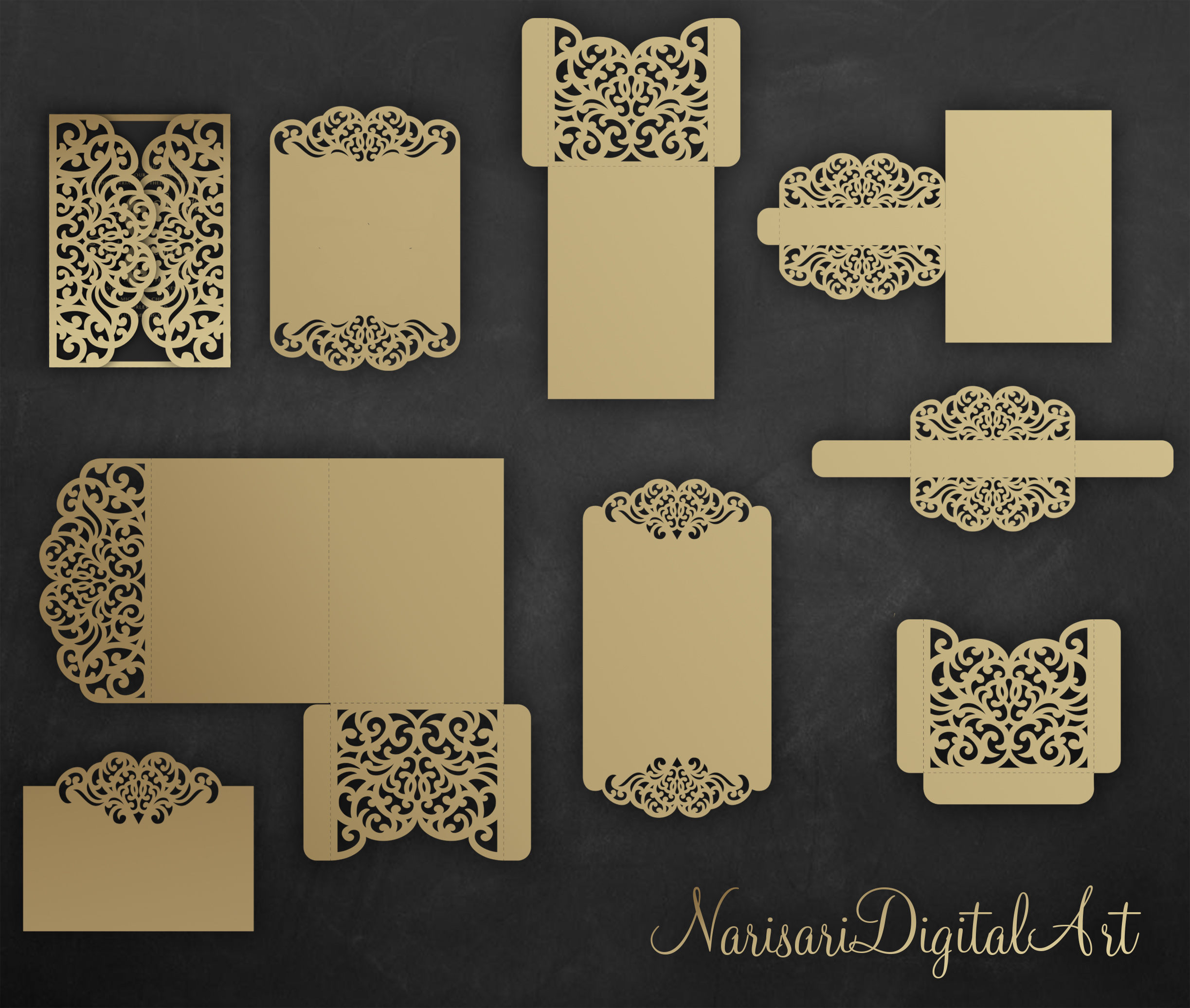 Free Free 313 Tri Fold Free Laser Cut Wedding Invitation Svg SVG PNG EPS DXF File