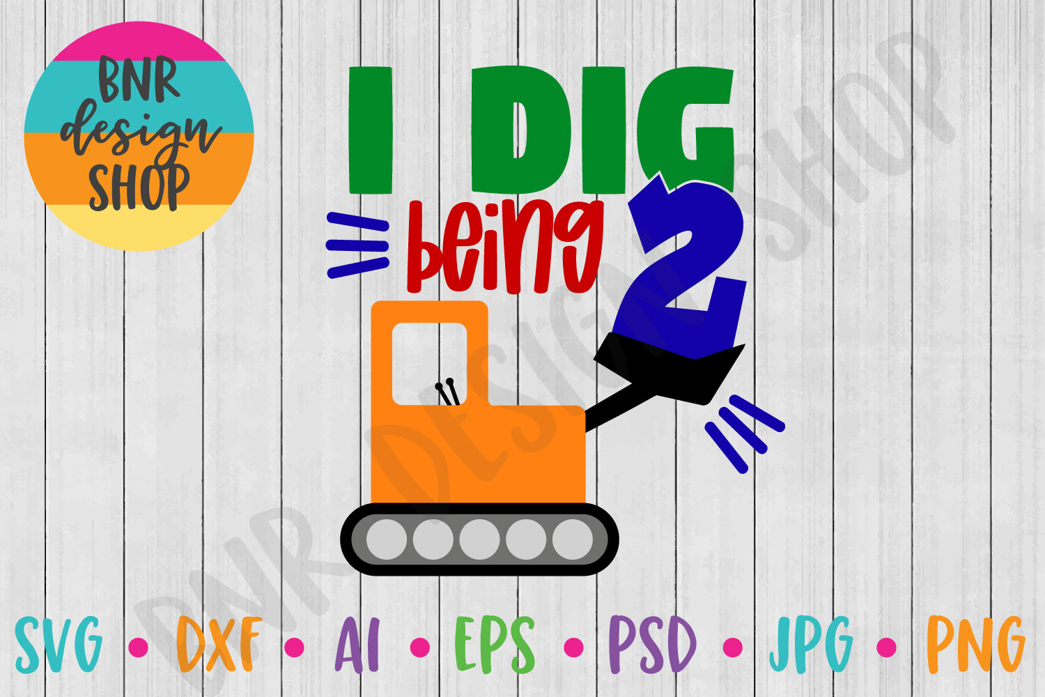 Download Birthday Digger SVG Bundle, Bulldozer SVG, SVG File