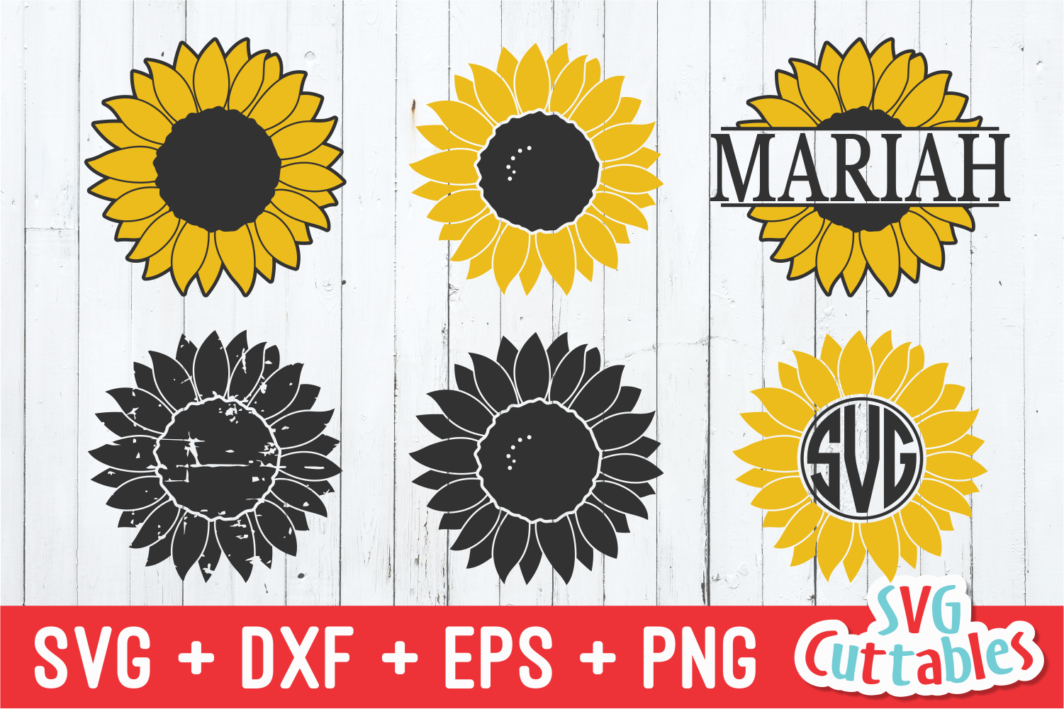 Download Sunflower Collection | Spring | SVG Cut File