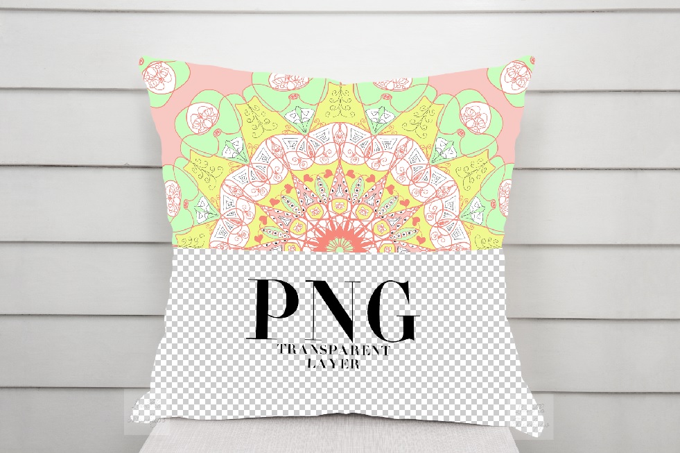 Download White pillow mockup psd cushion sublimation nautical mock up