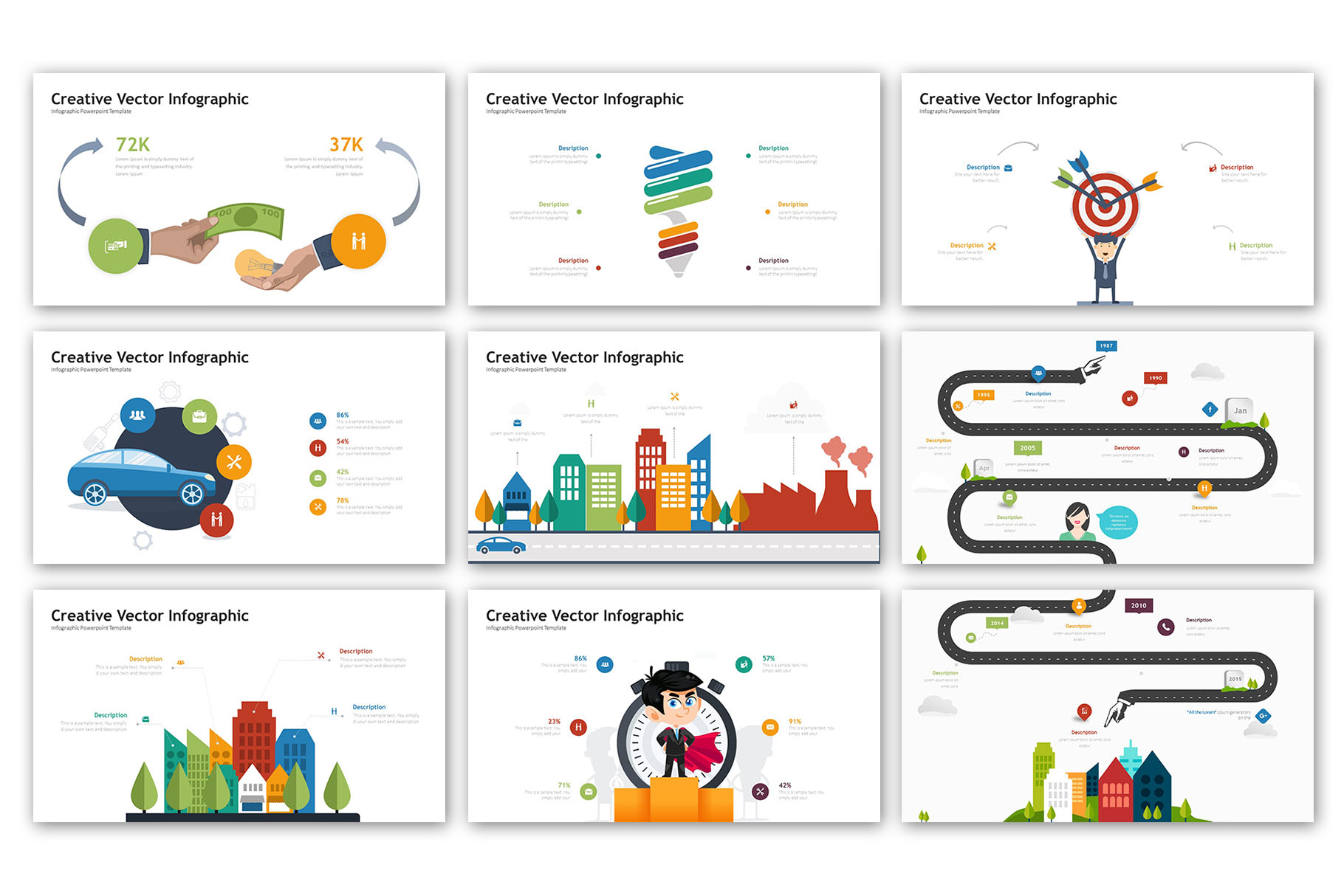 vector creative presentation Vector Presentation Creative