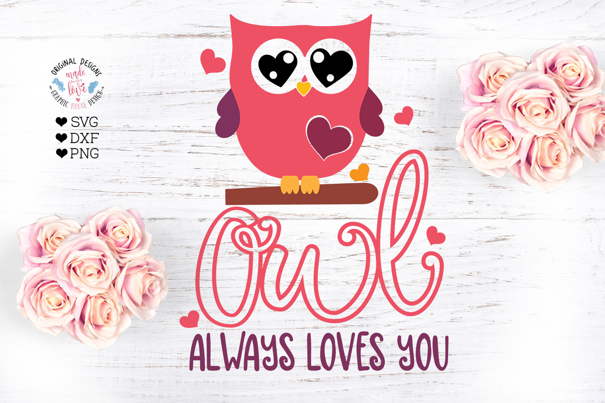 Owl Always Loves You Funny Valentine S Cut File