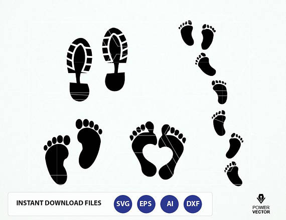 Free Free 76 Footprint Baby Feet Svg Free SVG PNG EPS DXF File