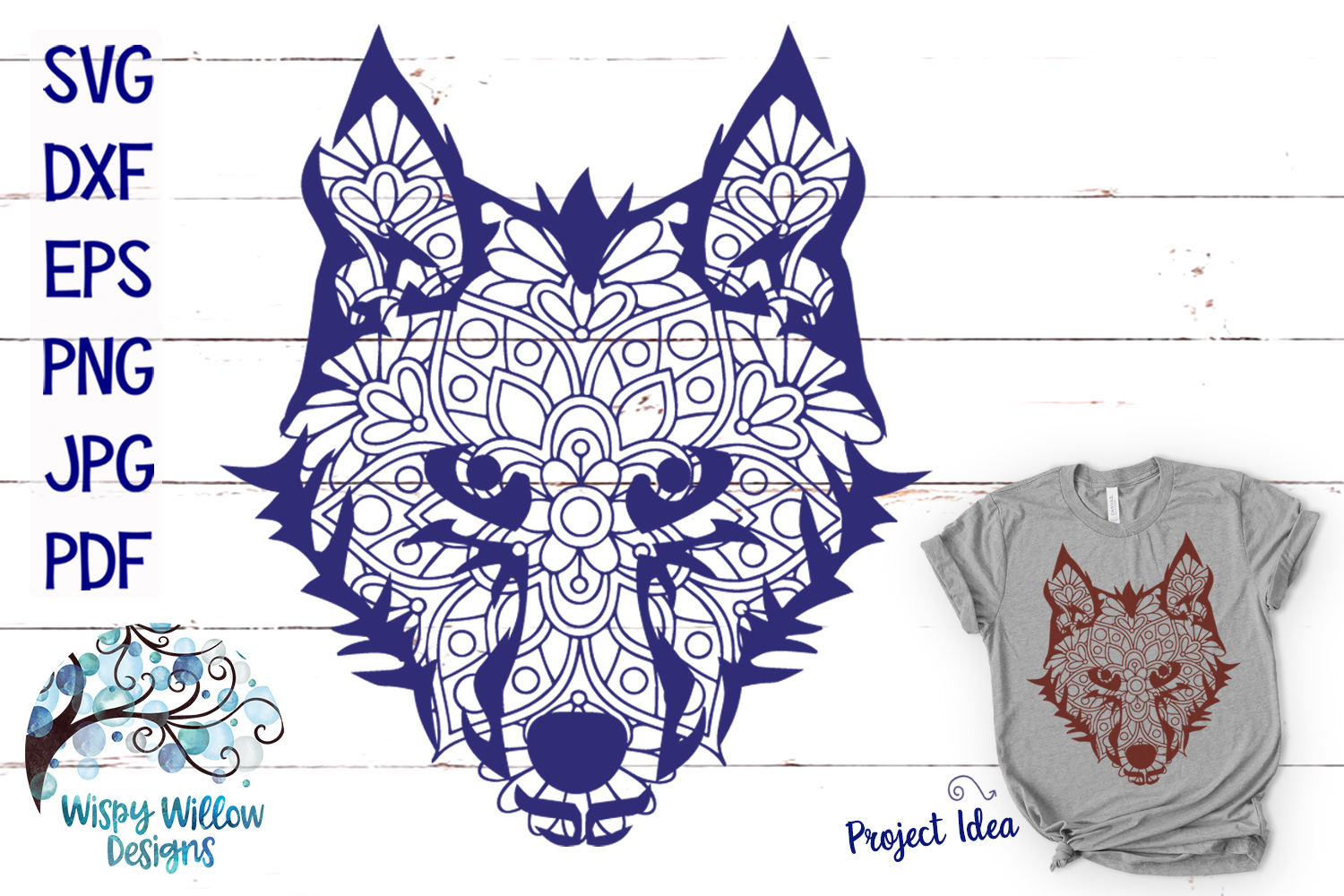 Free Free 186 Layered Wolf Mandala Svg Free SVG PNG EPS DXF File