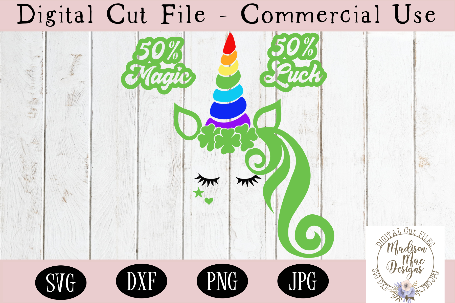 Saint Patrick's Day Unicorn SVG, Saint Patrick's Day SVG