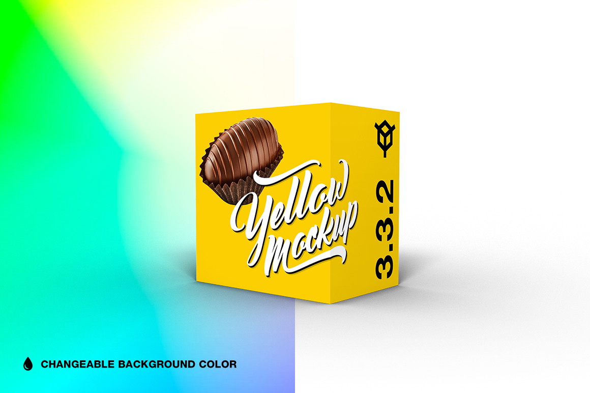 Download 3.3.2 Simple 3D Box Mockup PSD