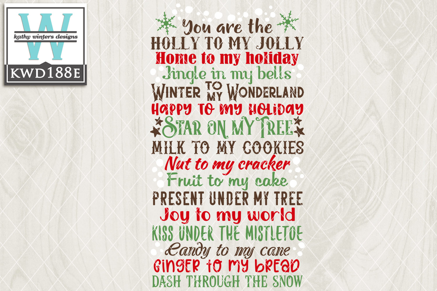Download Christmas SVG - Christmas Subway Art