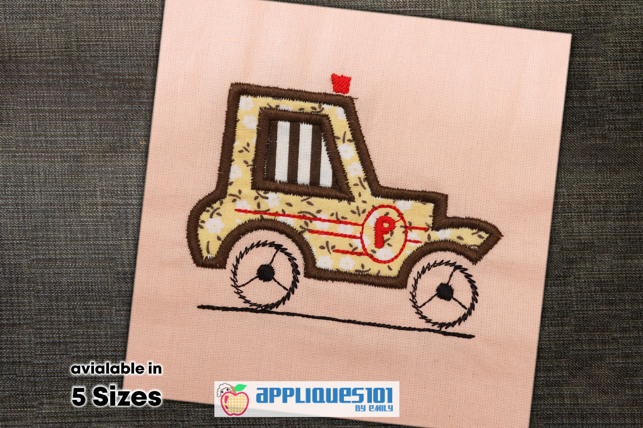 Police car embroidery applique design  cars Police car embroidery applique design  cars