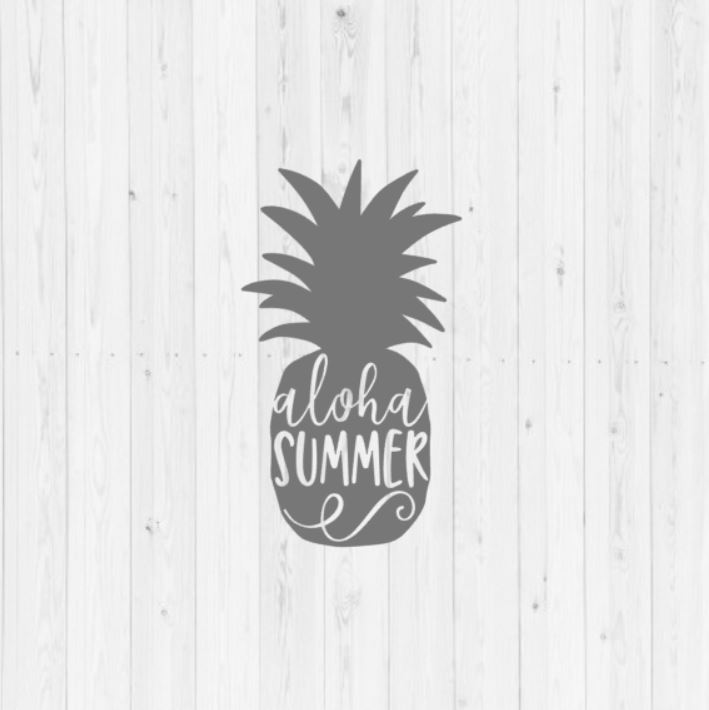 Download Pineapple SVG, summer SVG, svg, digital download, instant download, commercial license, cut file ...