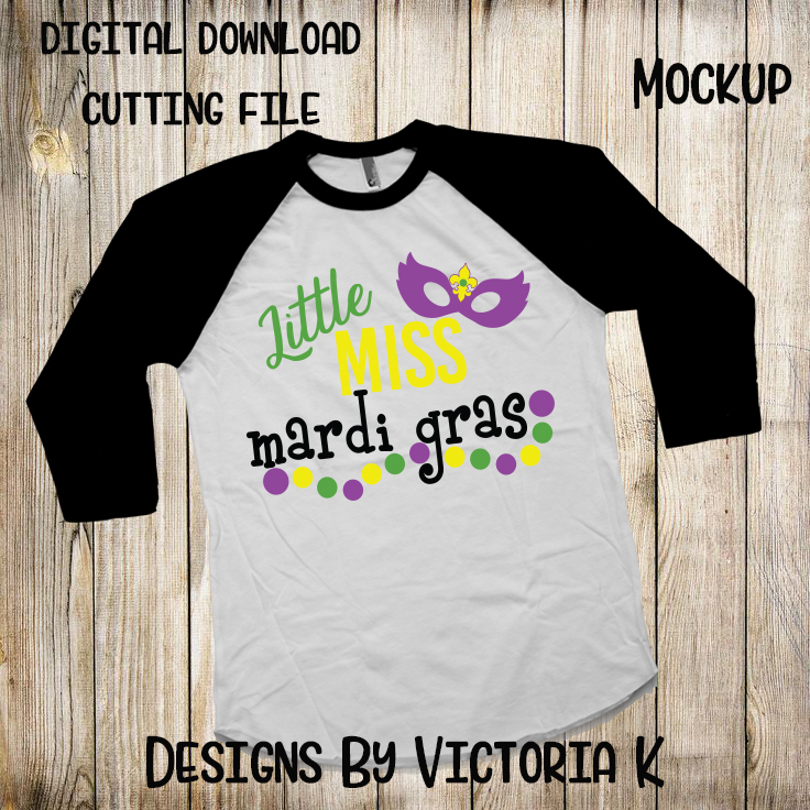 Download Little Miss Mardi Gras, SVG, DXF, PNG (57442) | SVGs ...