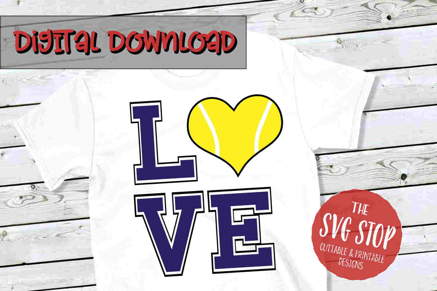 Download Love Tennis SVG PNG DXF (225839) | SVGs | Design Bundles