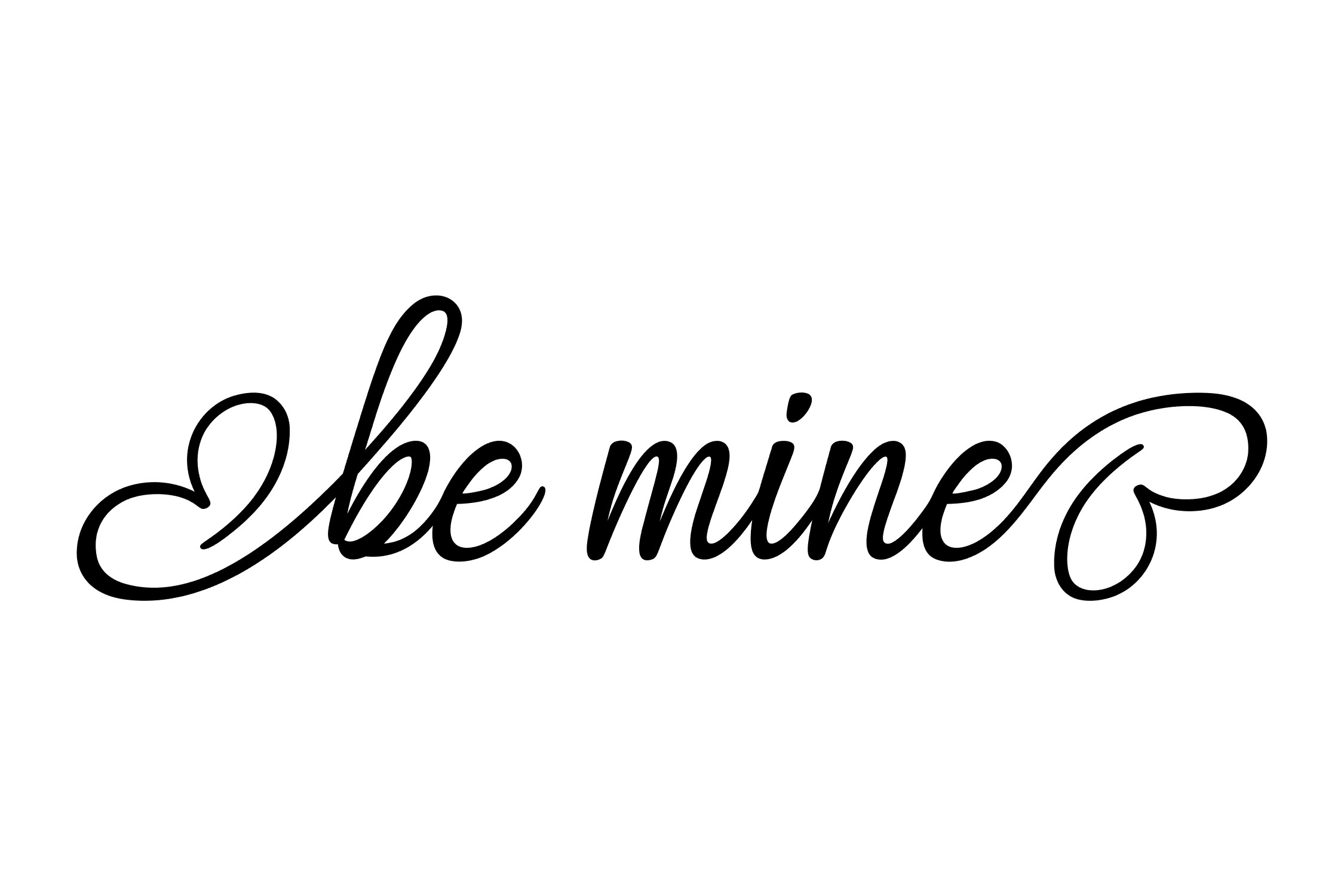 Download Valentine - Be Mine - SVG EPS PNG
