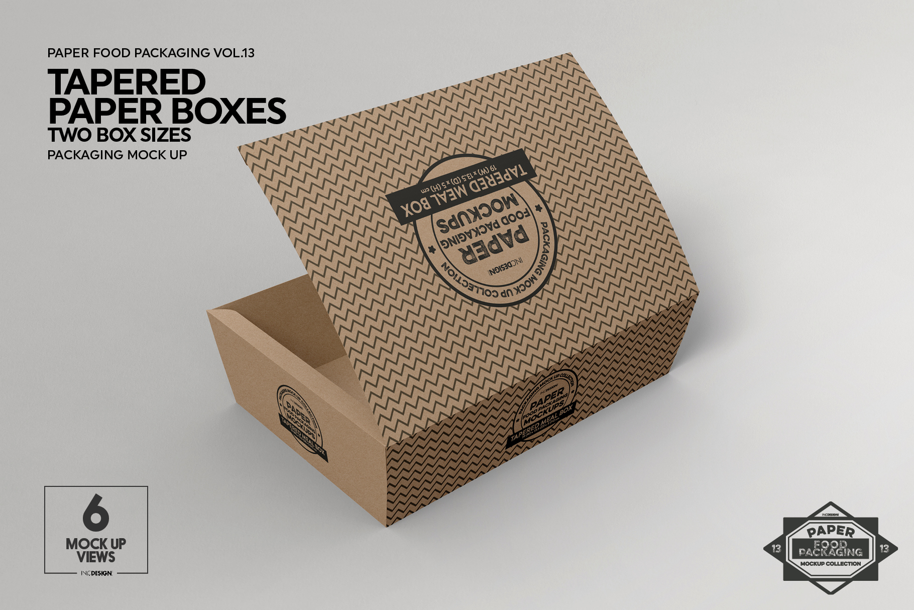 VOL.13 Food Box Packaging MockUps (172794) | Branding ...