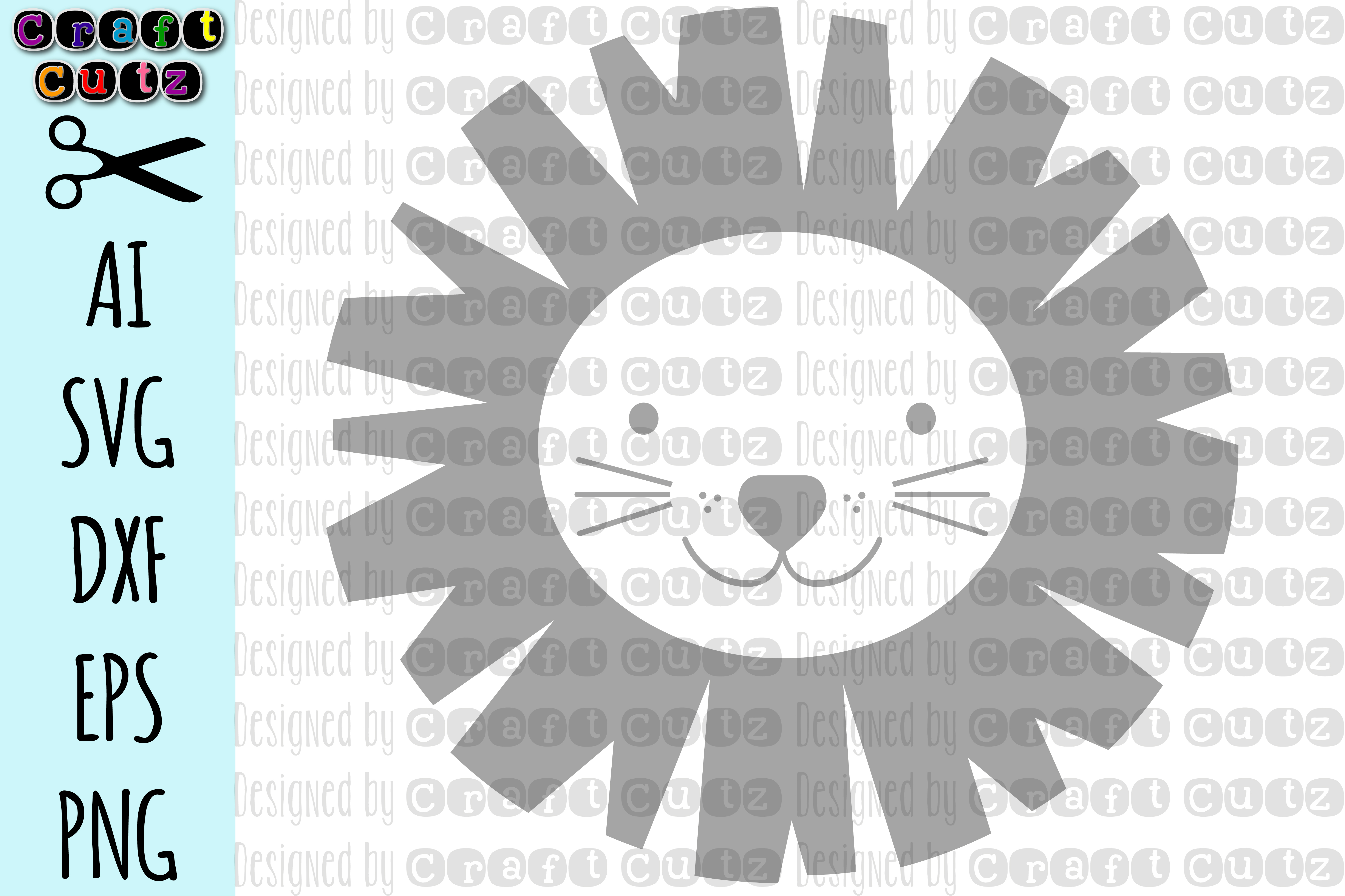 Baby Lion svg, Cute Lion, Lion Cut File, Animal Party, Toddler bedroom