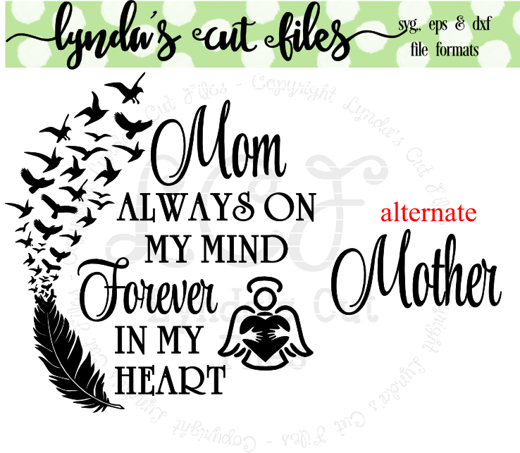 Free Free Mom Memorial Svg 815 SVG PNG EPS DXF File