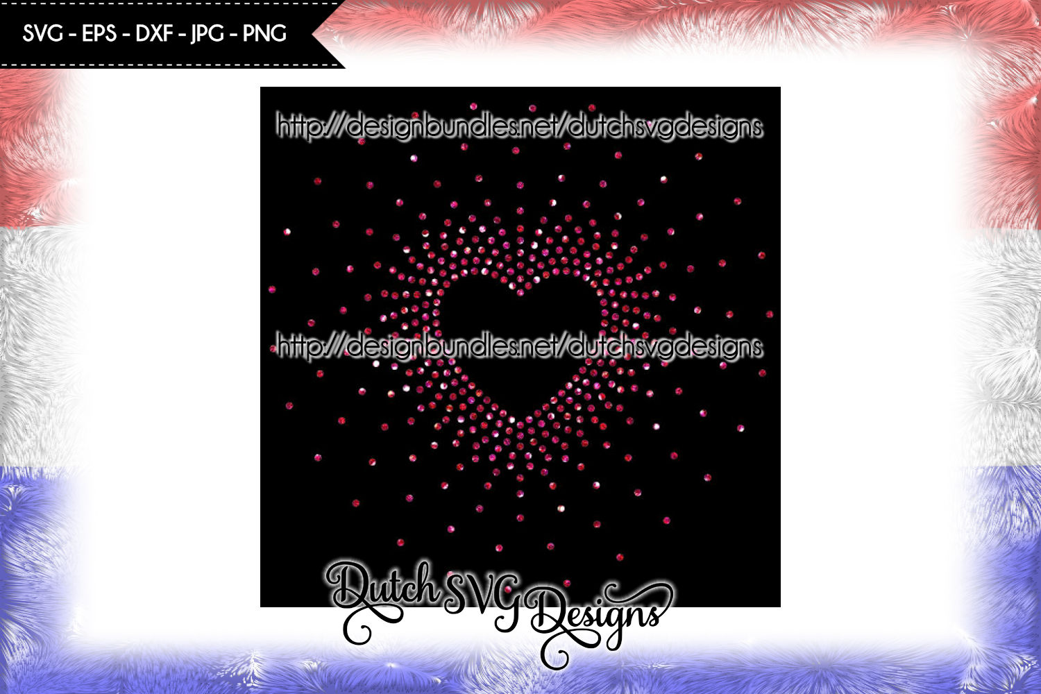 Download SS16 Hotfix rhinestone heart pattern template, heart svg ...