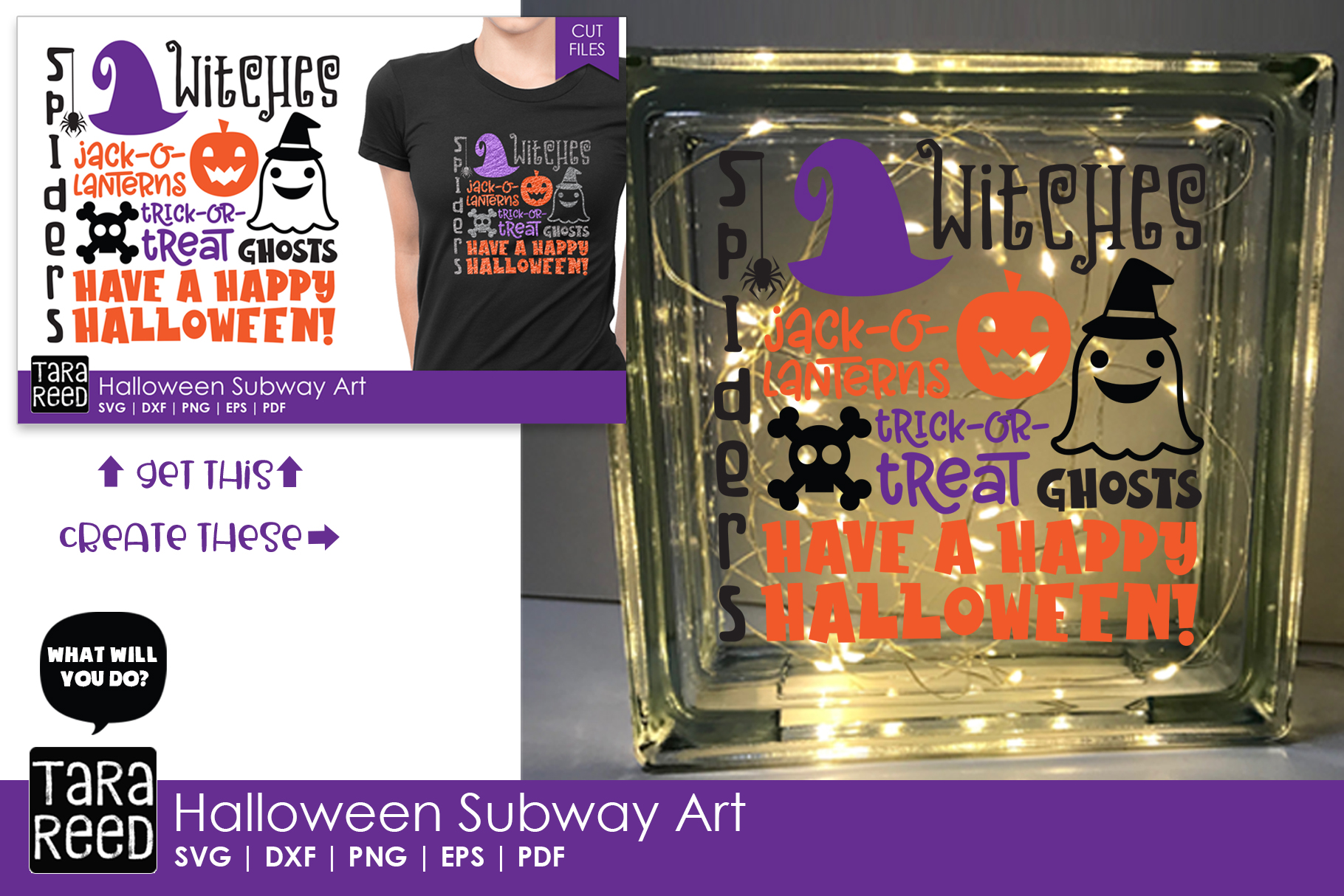 Download Halloween Subway Art - Halloween SVG and Cut Files (320776 ...