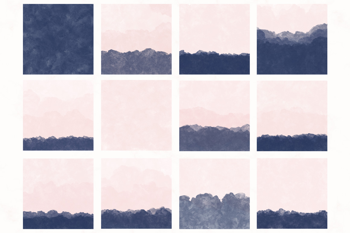 Navy & Blush Backgrounds