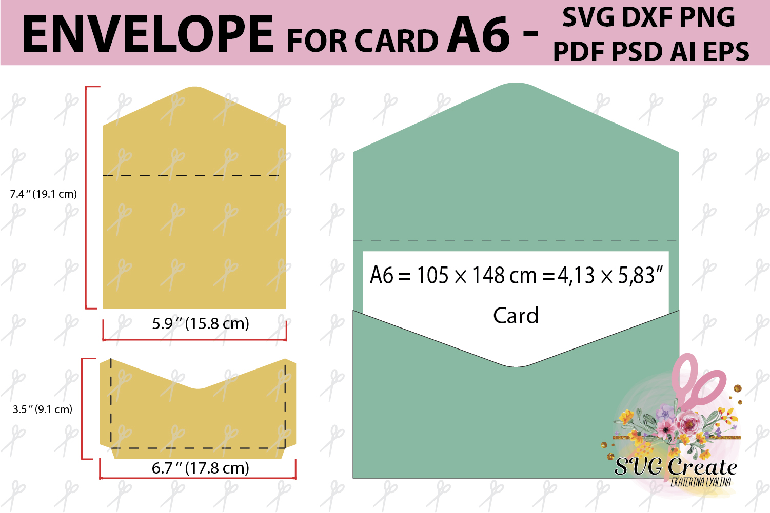 Printable Diy Envelope Template