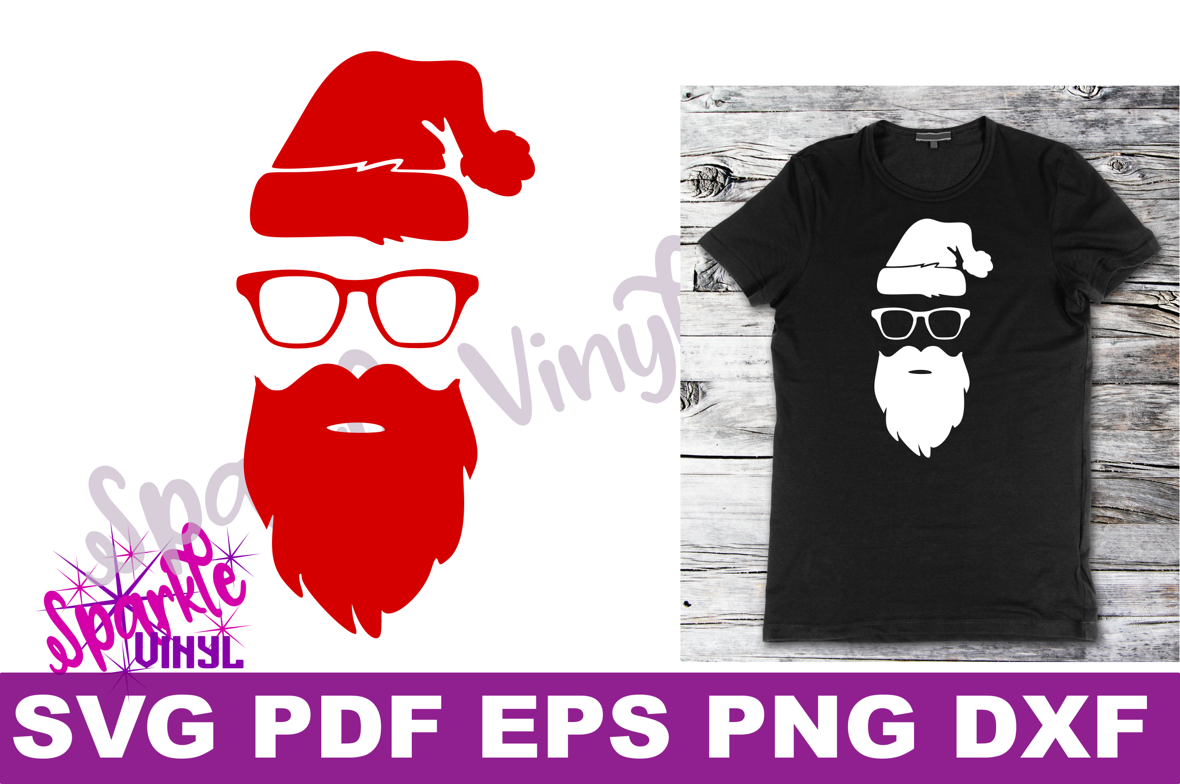 Download Svg Hipster Christmas Santa Shirt Sign stencil Decal ...