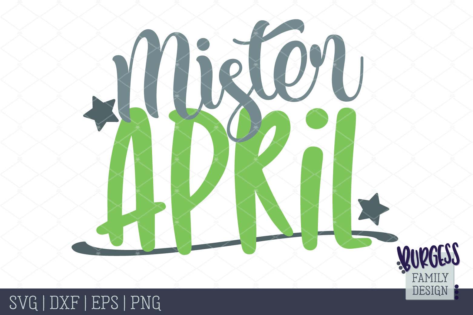 Download Mister April - Birthday | SVG DXF EPS PNG