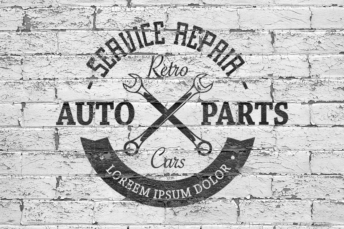 Vector Auto Emblems (2324) Logos Design Bundles