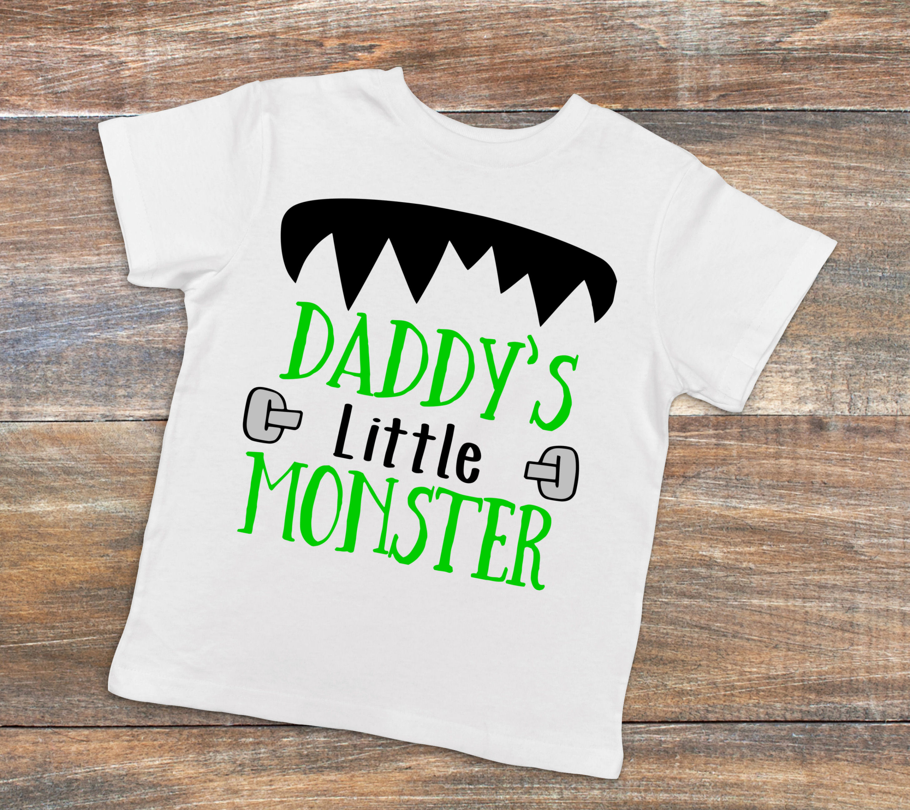 Daddy's little monster svg, Frankenstein shirt, Monster