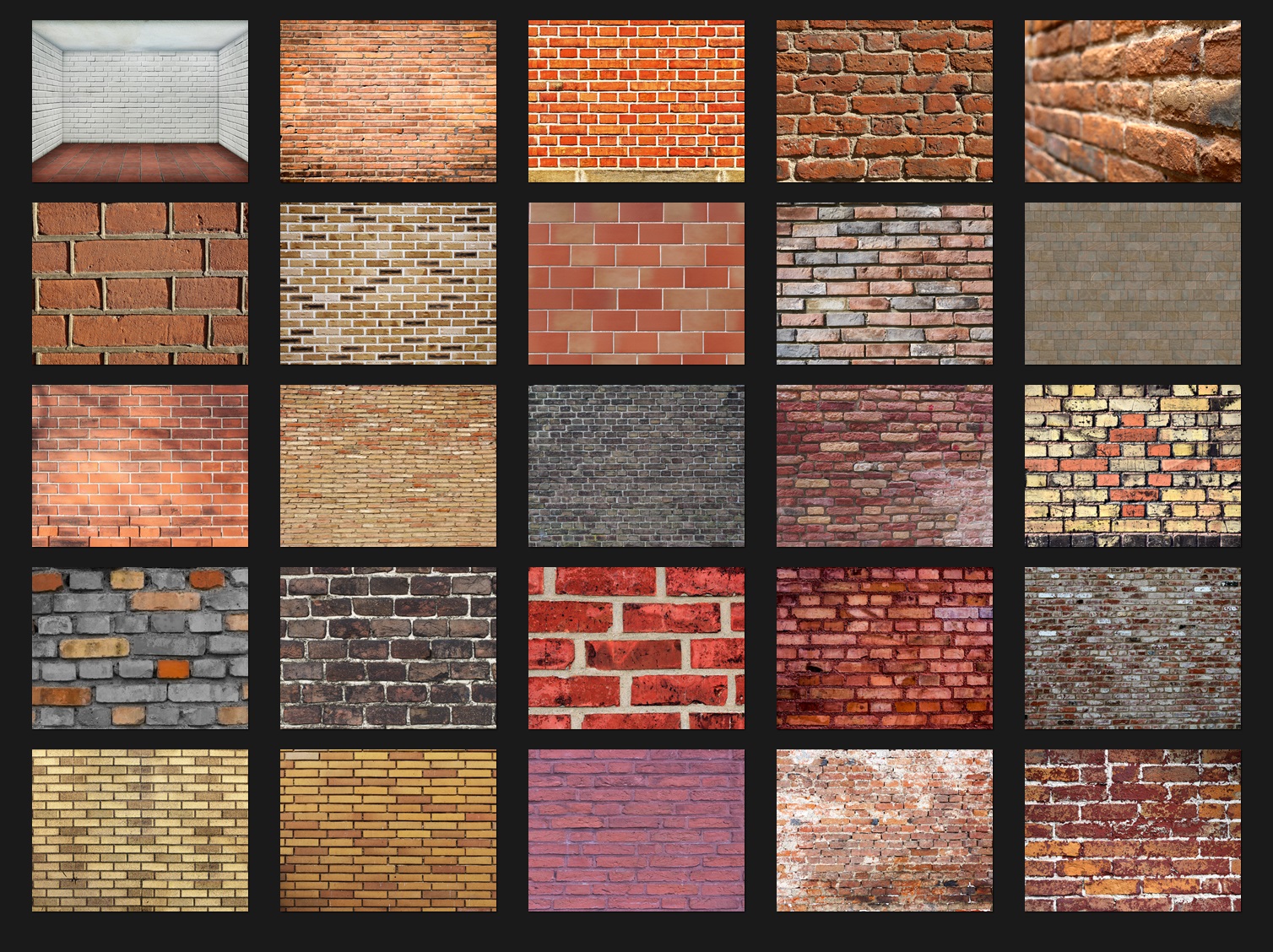 200 BRICK WALL PHOTOSHOP OVERLAYS, BACKDROPS, BACKGROUNDS