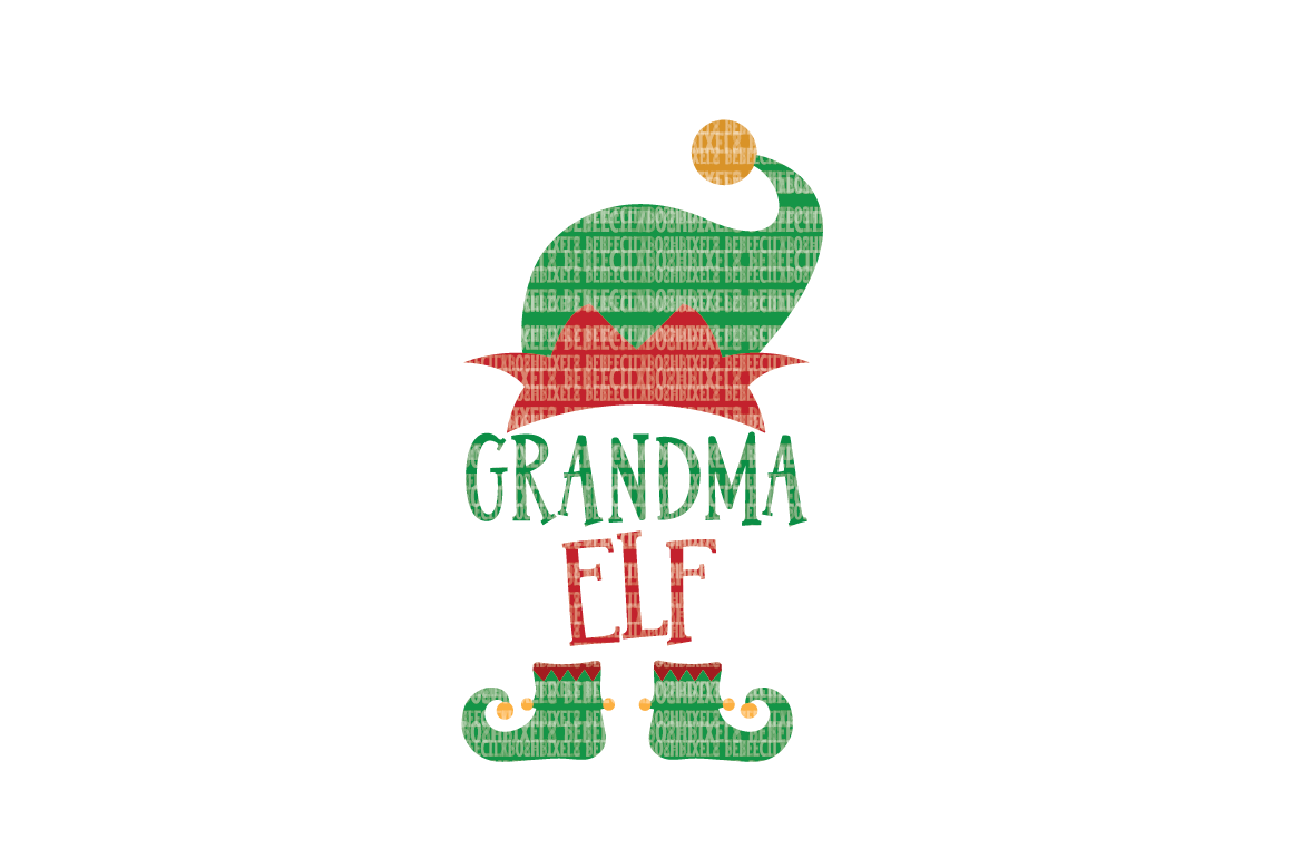 Download Christmas SVG File, Grandma Elf, SVG Files for Cameo and ...