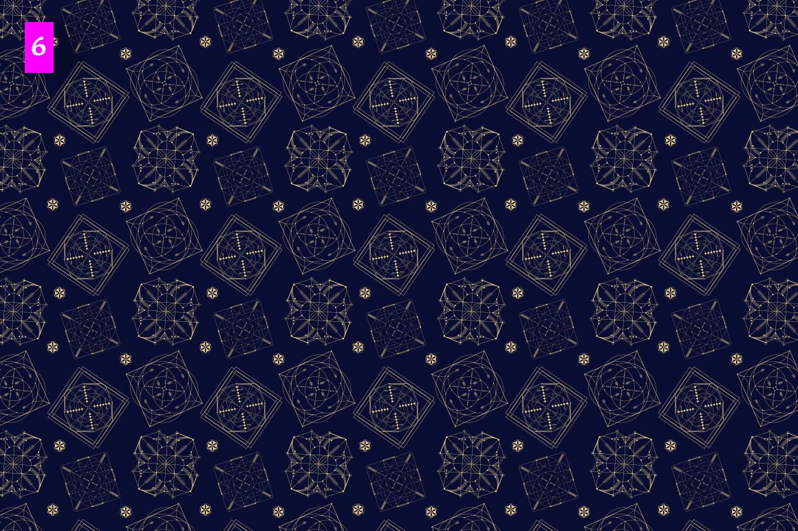 11 Sacred seamless patterns