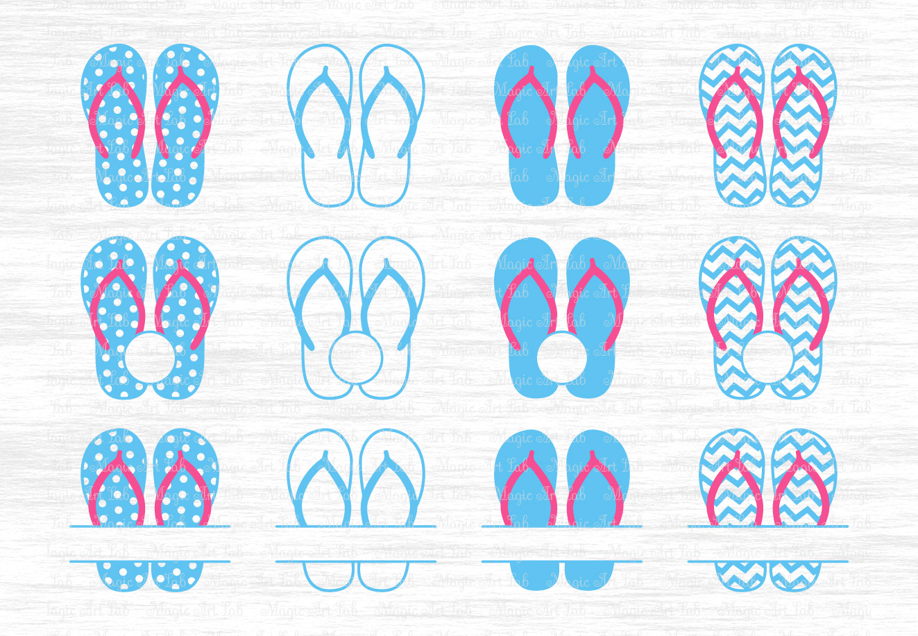 Flip flop svg, Flip flop clipart, Flip flop svg file, Flip flops