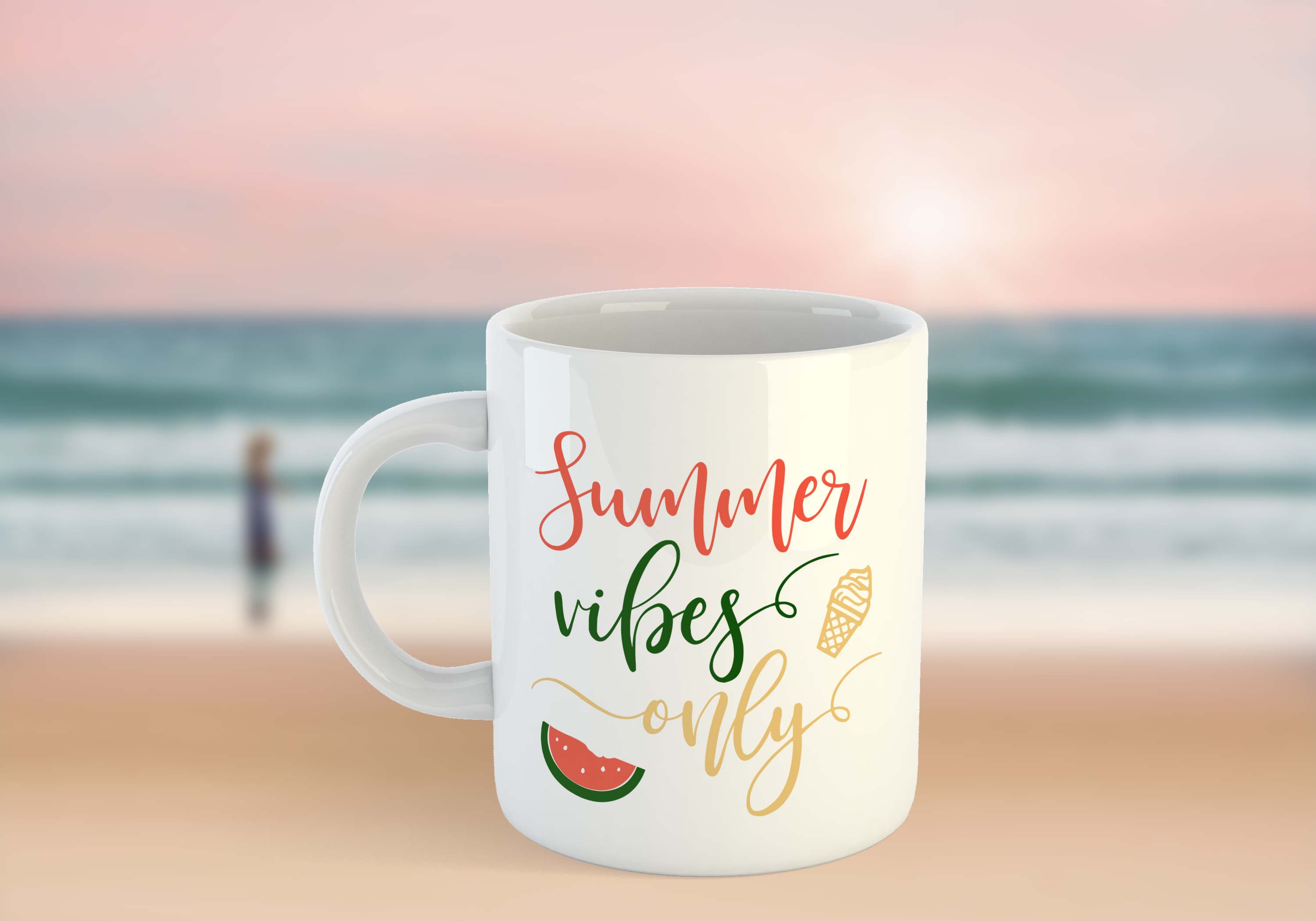 Summer vibes only SVG PNG EPS DXF