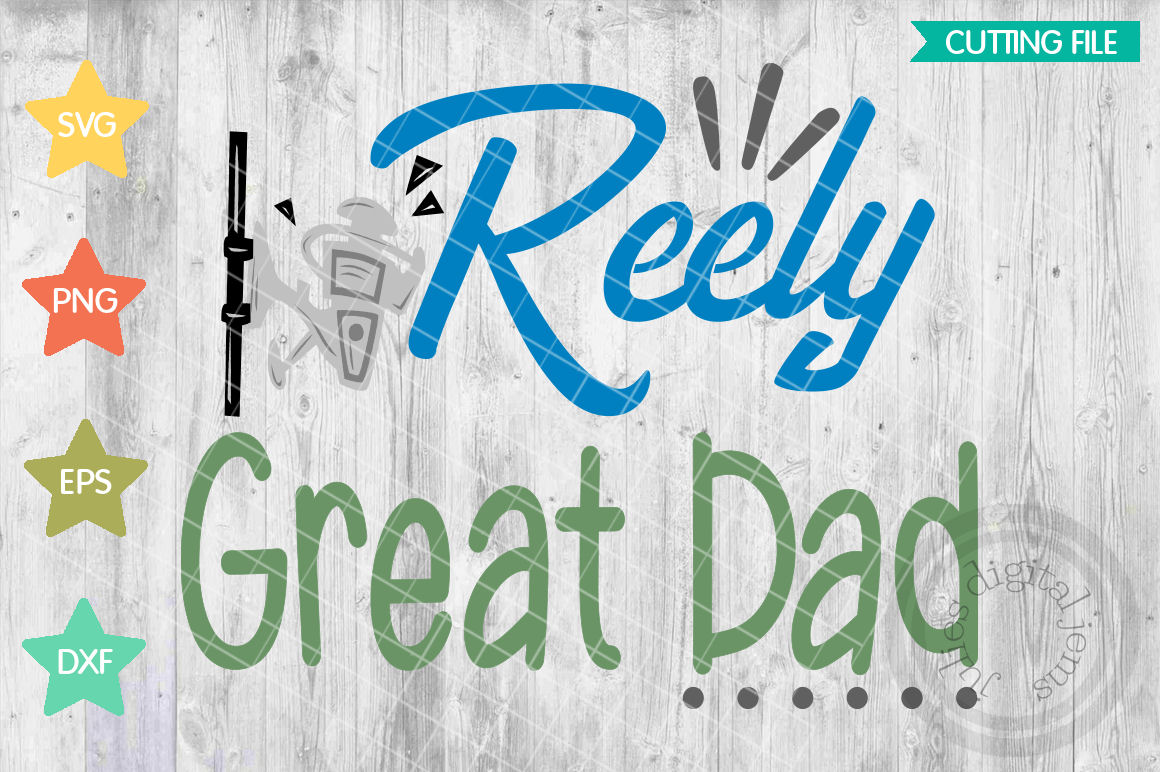 Download Reel Cool Dad SVG, Fishing svg files for cricut, Great Dad ...