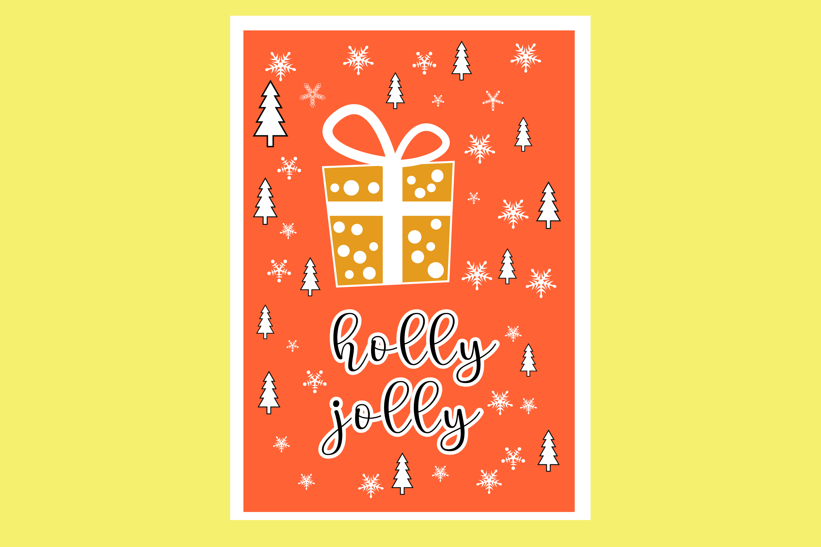 Download AA25-Christmas Greetings cards 6 Designs - SVG Bundle