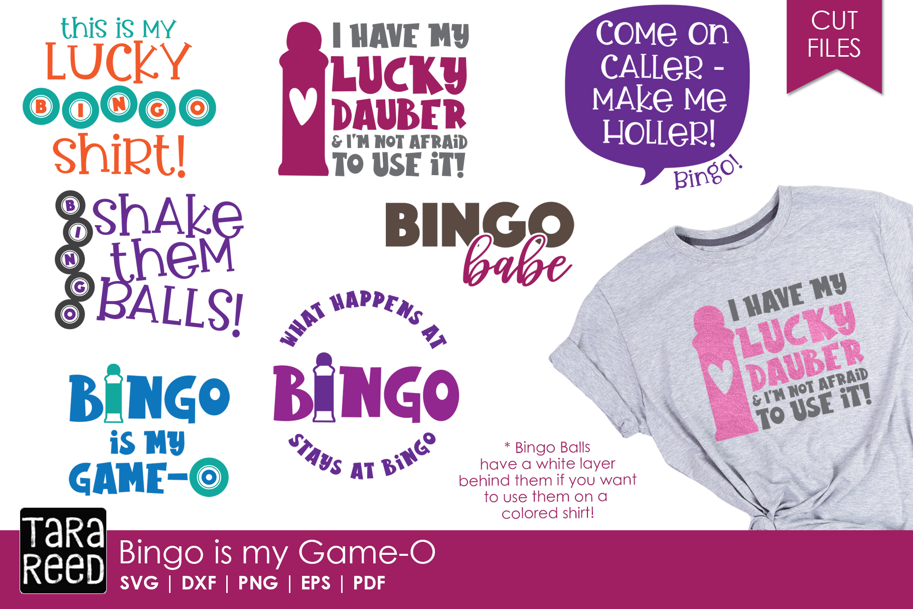 Bingo is my Game-O - Bingo SVG and Cut Files (315235) | Cut Files