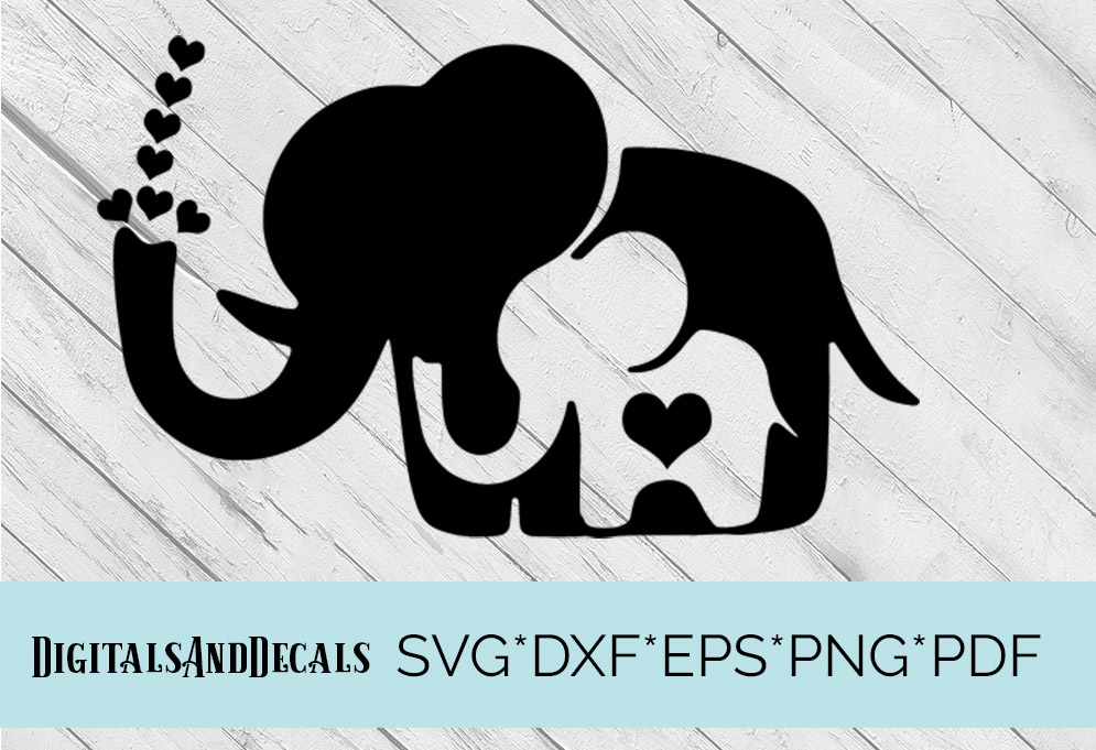 Free Free 134 Silhouette Clipart Baby Elephant Svg SVG PNG EPS DXF File