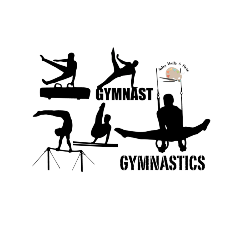 Download Male Gymnastics svg cut file male gymnast silhouette ...