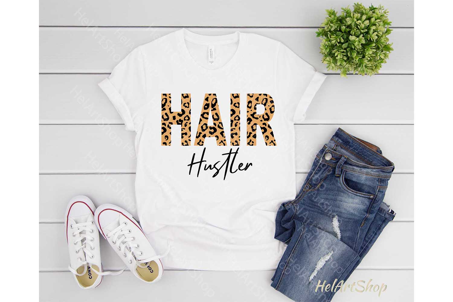 Download Hair Hustler svg, hair stylist svg, leopard svg (406240 ...