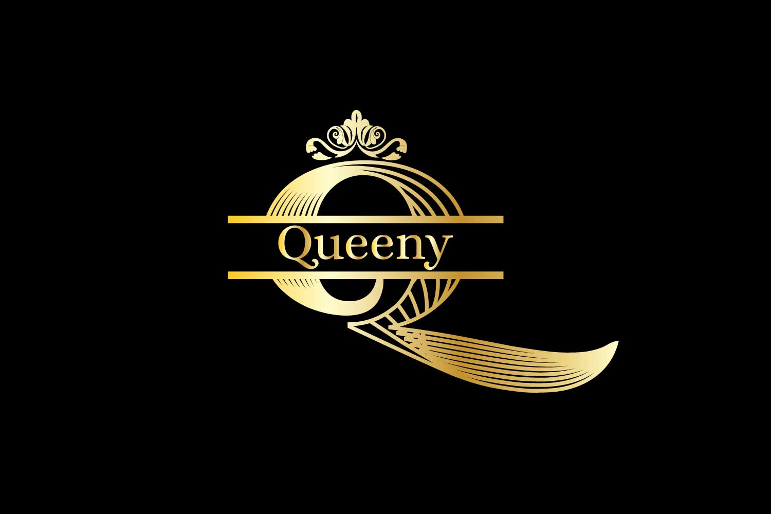 Download Queenie Split Monogram A-Z Letters Svg Cut Files Bundle