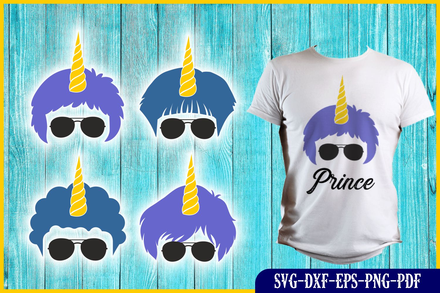 Download Unicorn boy svg sunglasses unicorn silhouette