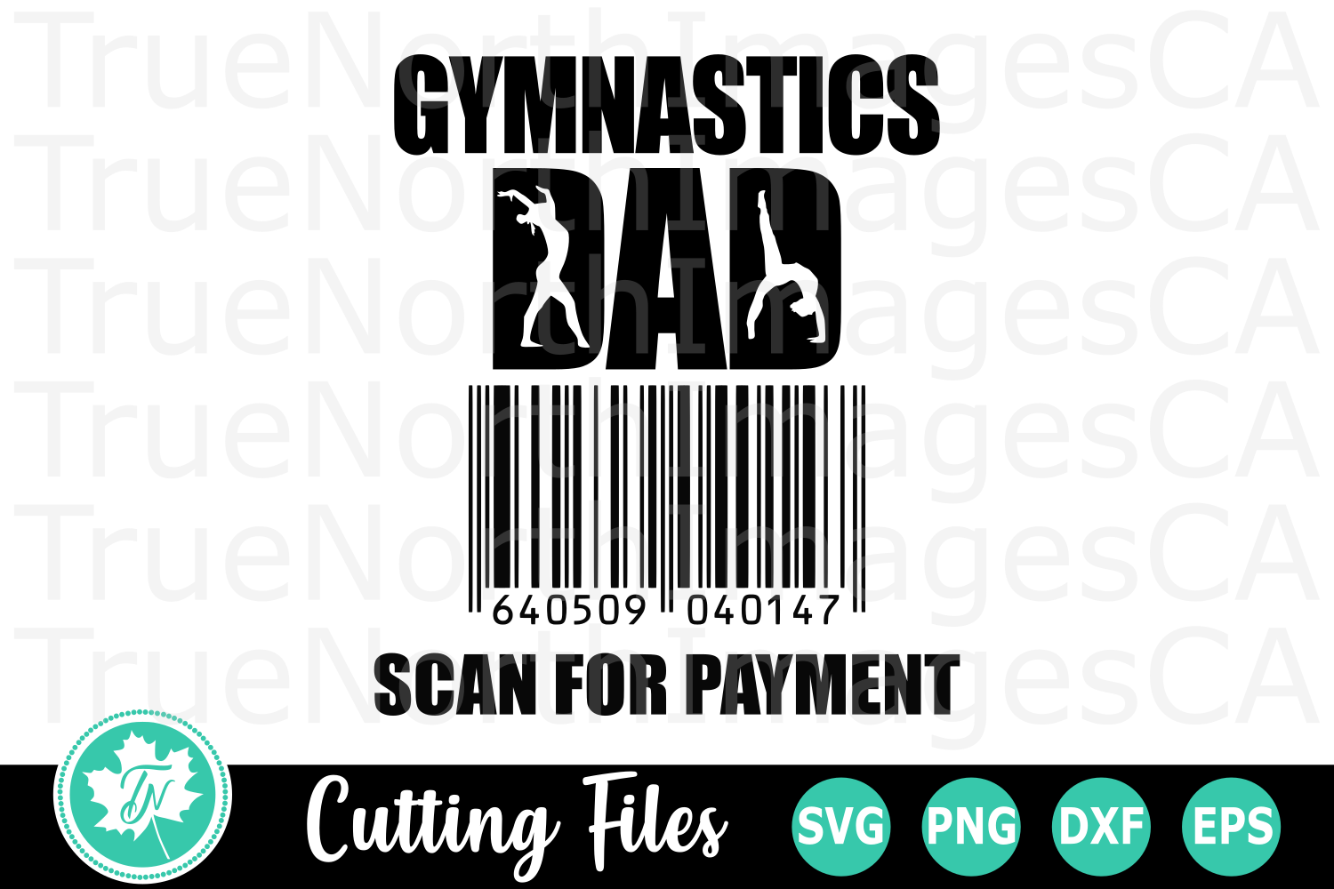 Download Gymnastics Dad Scan for Payment - A Sports SVG Cut File