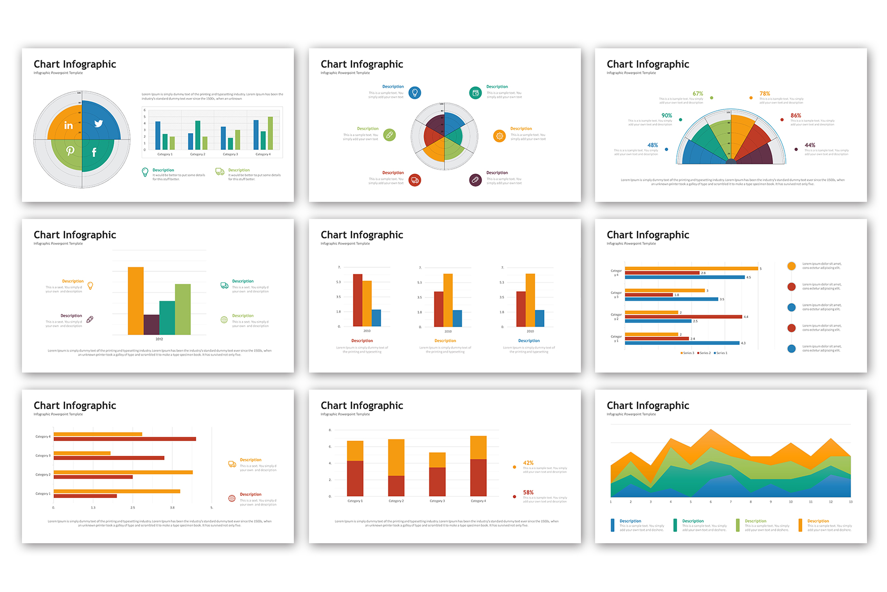 Chart Presentation - Infographic Template