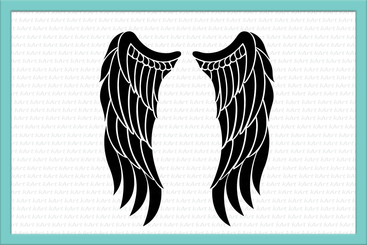 angel wings svg, angel svg, angel wings iron on, wings svg, (34702) | SVGs | Design Bundles