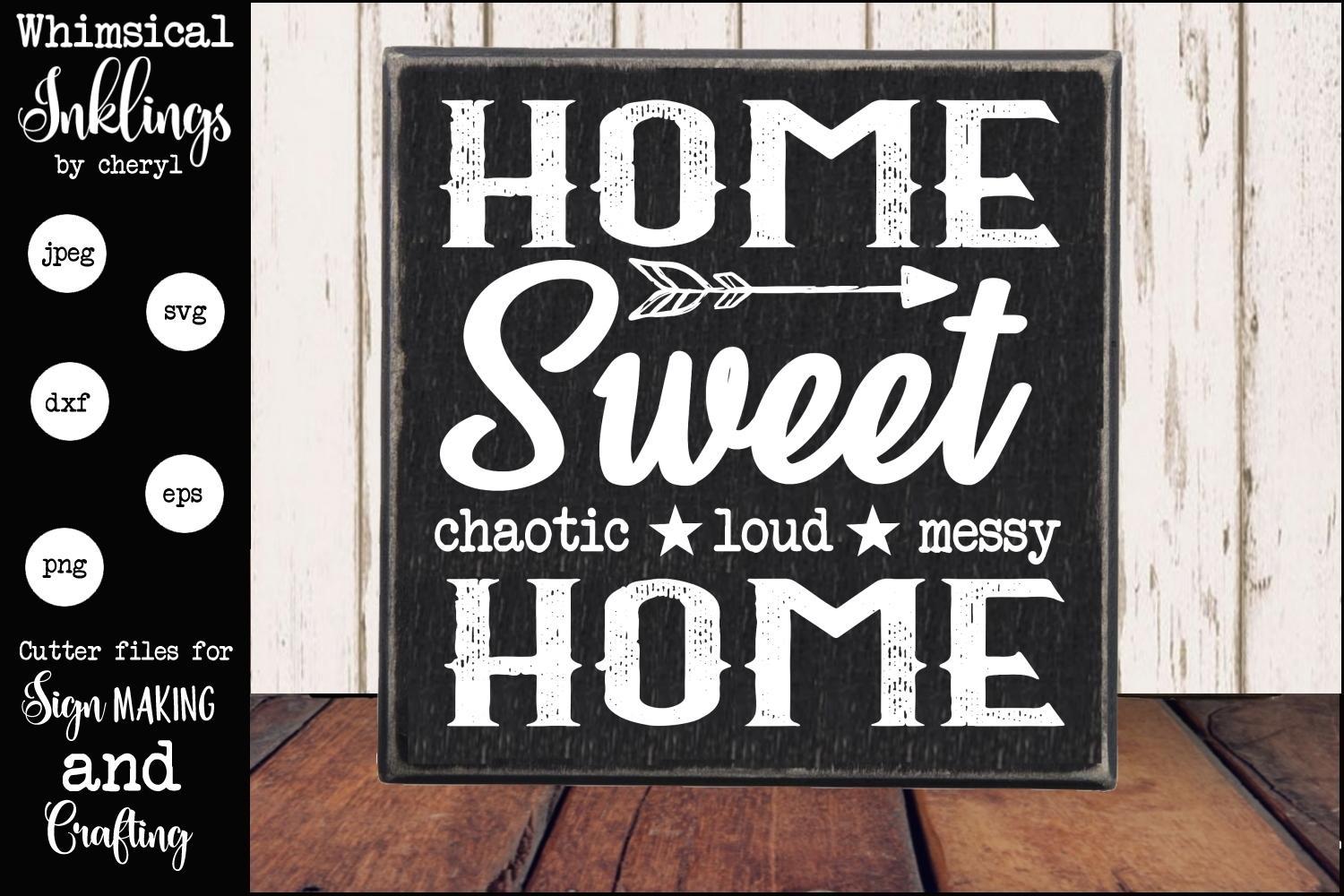 Download Home Sweet Chaotic Home SVG example image 1 | Sweet home ...