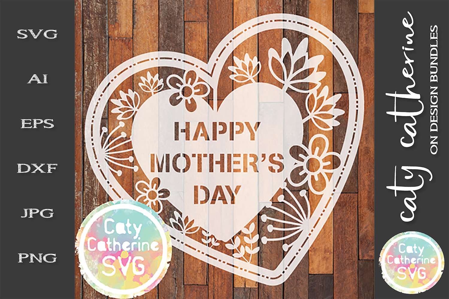 Download Happy Mother's Day SVG Paper Cut File