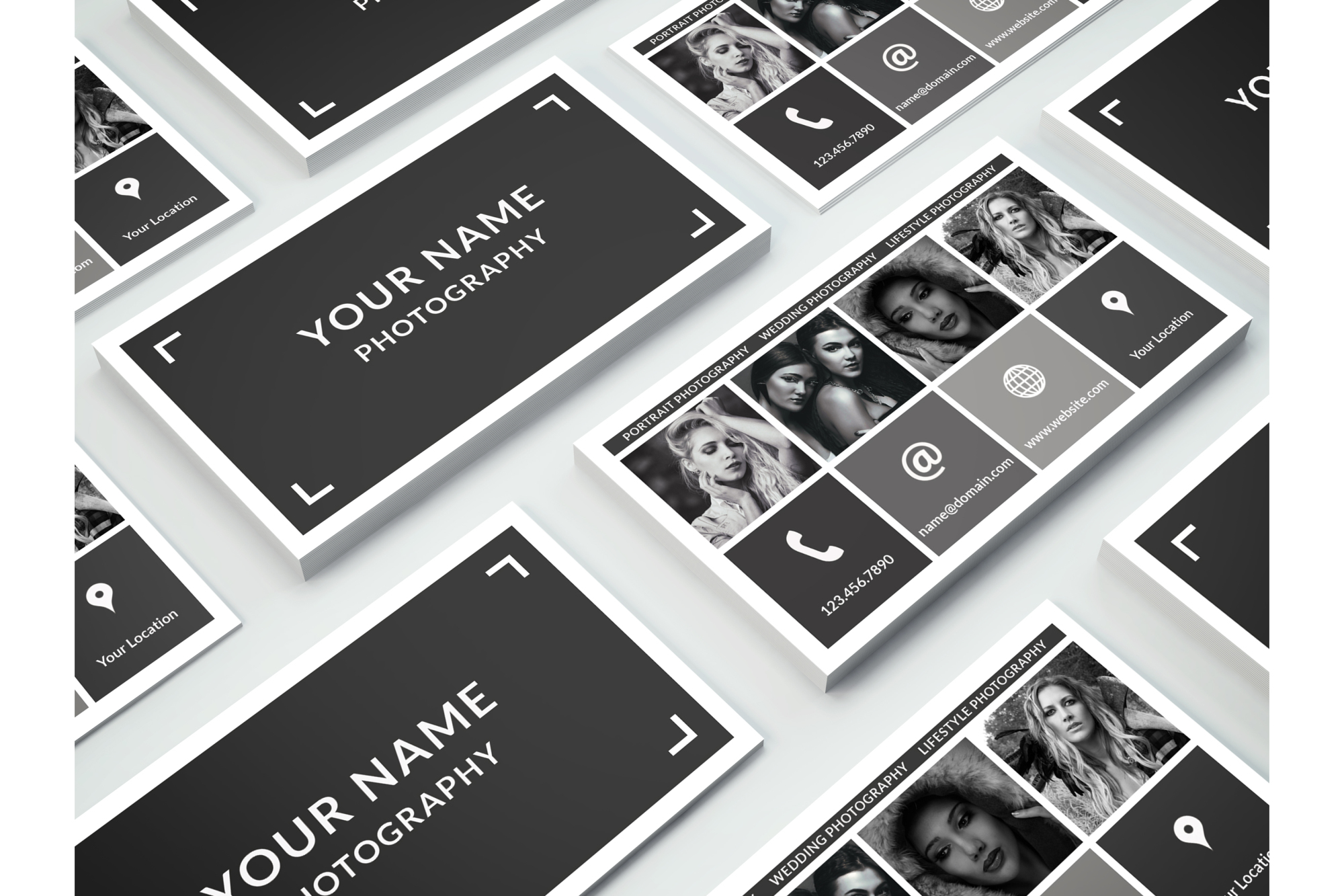 free download business card template photoshop